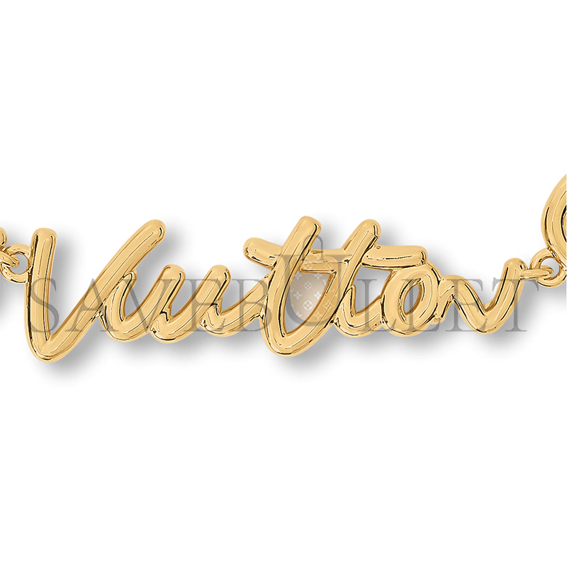 L0vis Vvtt0n LV SCRIPT CHAIN BAG CHARM M03473
